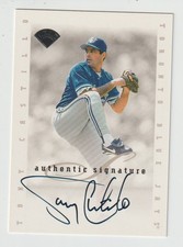 Tony Castillo - 1996 Leaf Signature Series Update - Autographed - Blue Jays