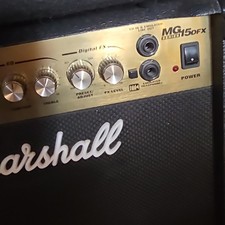 Marshall MG Series MG15DFX Combo Solid State Guitar Amplifier, 2 Channel, 15W
