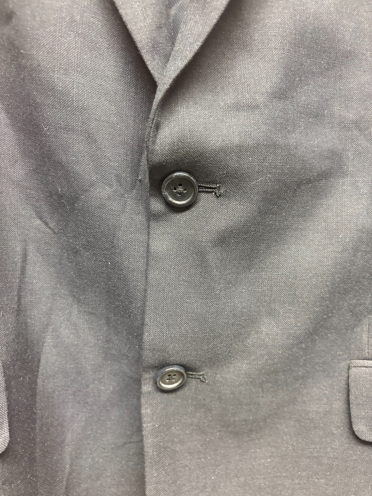 Bert Pulitzer Button Front Blazer Jacket Mens Bla… - image 3