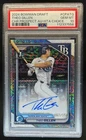 2024 Bowman Draft Theo Gillen Chrome Auto HTA Choice Refractor 1st #/150 PSA 10