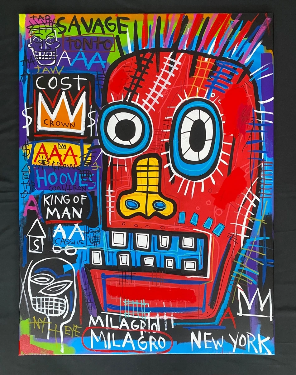 Jean-Michel Basquiat Pop Art Paintings for sale | eBay