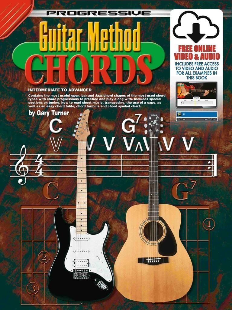 Progressive Guitar Method - Chords Gary Turner Book and Media Online Guitar Koal