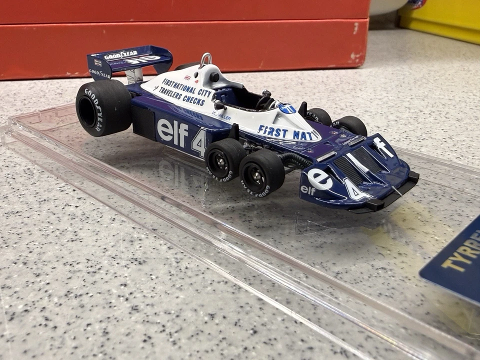 1/43 Tameo Built TB 025.  TYRRELL P34/2.  JAPANESE GP 1977. - Image 4 of 4