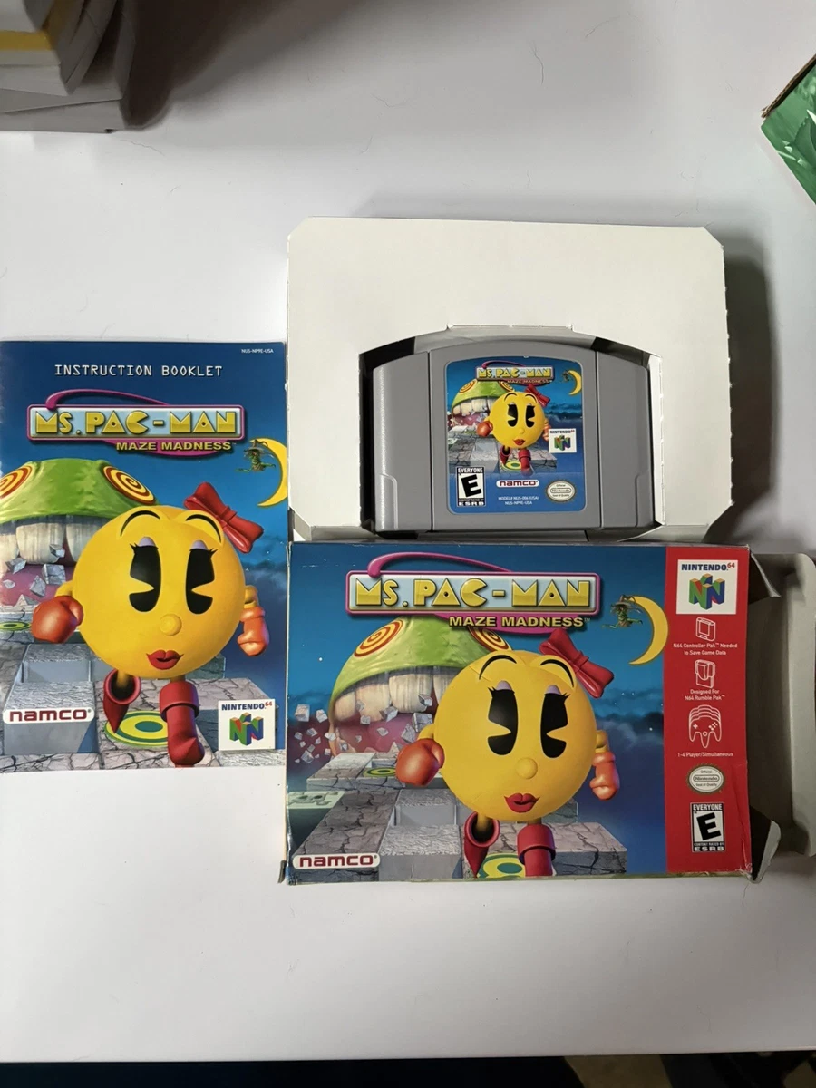 ミズ・パックマン　メイズマッドネス　中古品 Ms. Pac-Man Maze Madness[北米版GBA](中古)ミズパックマン メイズ