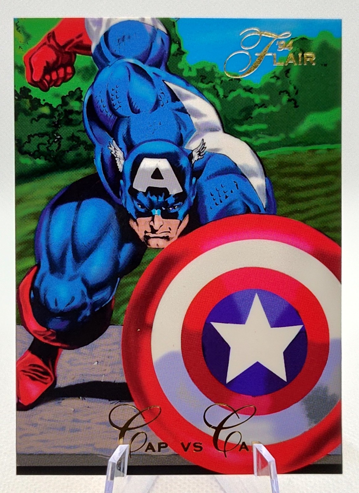 1994 Pepsi Marvel #46 Cap Vs. Cap