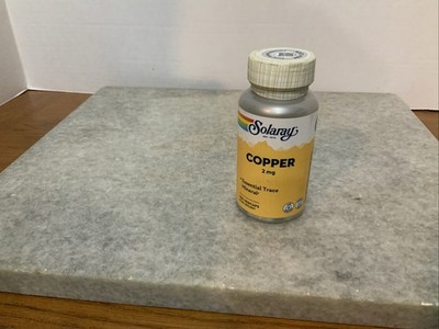 Solaray 2mg Vitamin Capsule - 100 Count