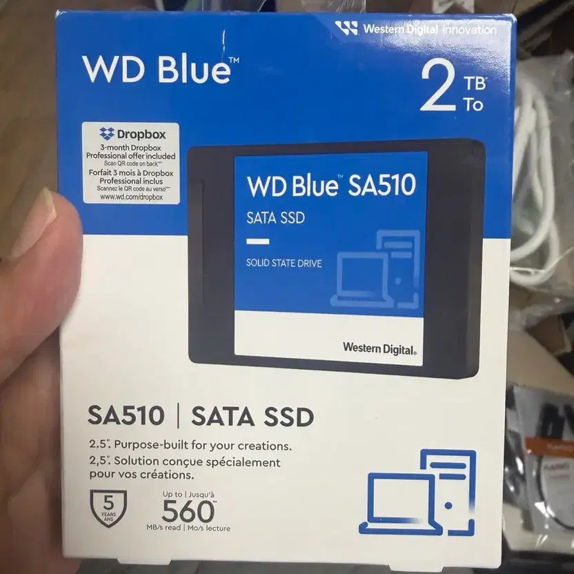 WD Blue SA510 2TB SATA SSD