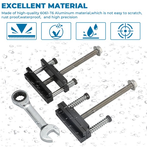 Aluminum Adjustable Jamb Stretchers For Window Tool Vinyl Jambs w/Wrench Tool - Picture 5 of 8