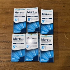 Lot Of 6 Bausch & Lomb MURO 128 Ointment 5 1/8 Oz 