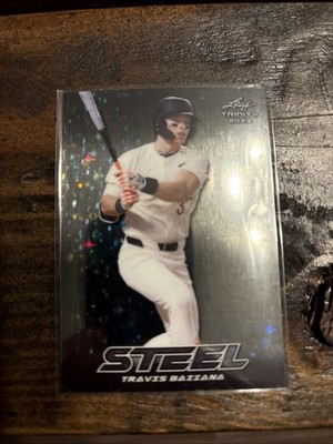 2023 Leaf Trinity Mega Box - Steel Travis Bazzana #S-78 Silver Stars & Dots (RC)