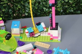 LEGO&reg; Friends 41130 Amusement Park Roller Coaster Incomplete! No Minifigs! READ!