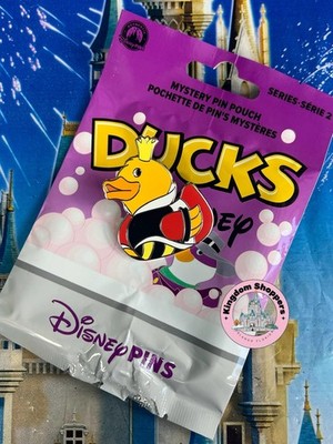 2026 Disney Parks Ducks Of Disney Mystery Pouch Pin Series 2 Queen
