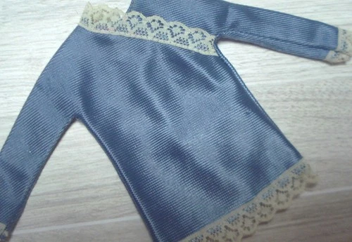 Vtg Barbie SUPERSTAR 80s Doll Clothes FASHION FAVORITE Blue Blouse 1981 3791