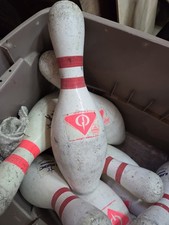 Amflite II Bowling Pin Qubica AMF USBC Plastic Coated /Wood Core