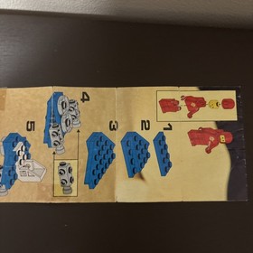 Lego Space Scooter (1557) Instruction Booklet Only