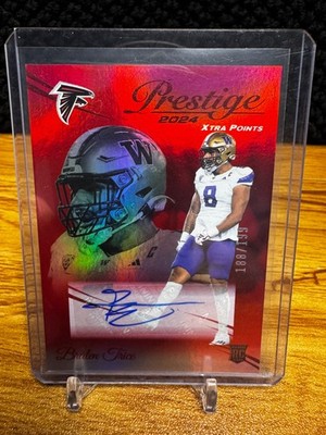 2024 Panini Prestige - Rookies Bralen Trice #336 Xtra Points Red /199 Auto (RC)
