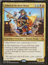 Ixalan Magic Admiral Beckett Brass #217 EX
