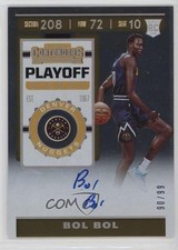 2019-20 Contenders Rookie Photo Variation Playoff Ticket 90/99 Bol Bol Auto 7xr