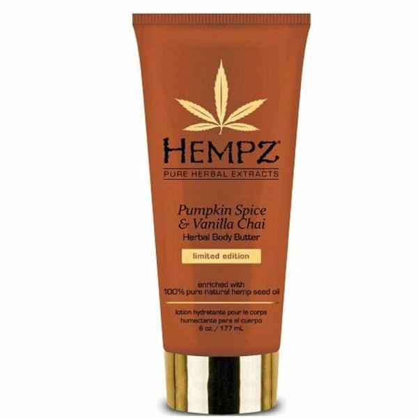 Hempz Pumpkin Spice & Vanilla Chai Body Butter Moisturizing Lotion 6 Oz