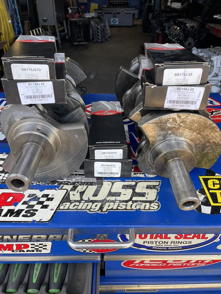 Kit de cigüeñal de remanufactura Chrysler/Dodge 3,6 L con rodamientos 05184249AG AH AE AC Foto 4 de 4