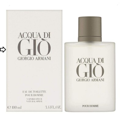 Giorgio Armani Acqua Di Gio 3.4 oz Men's Eau de Toilette Spray New Sealed in Box
