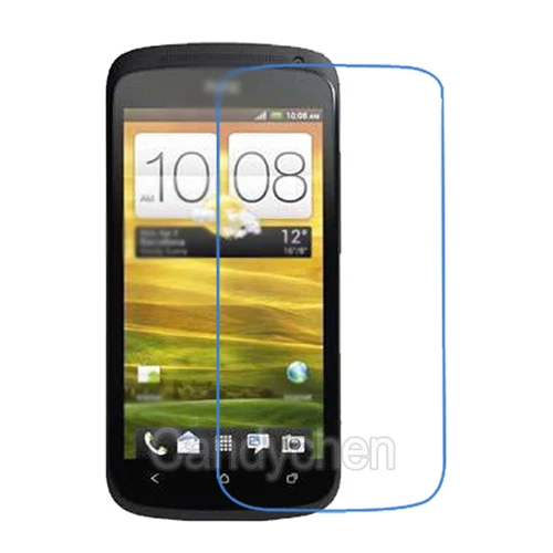 Wood Skin Pu Leather Filp Stand Wallet Case Cover + LCD Film For HTC One S / X - Image 3 of 3