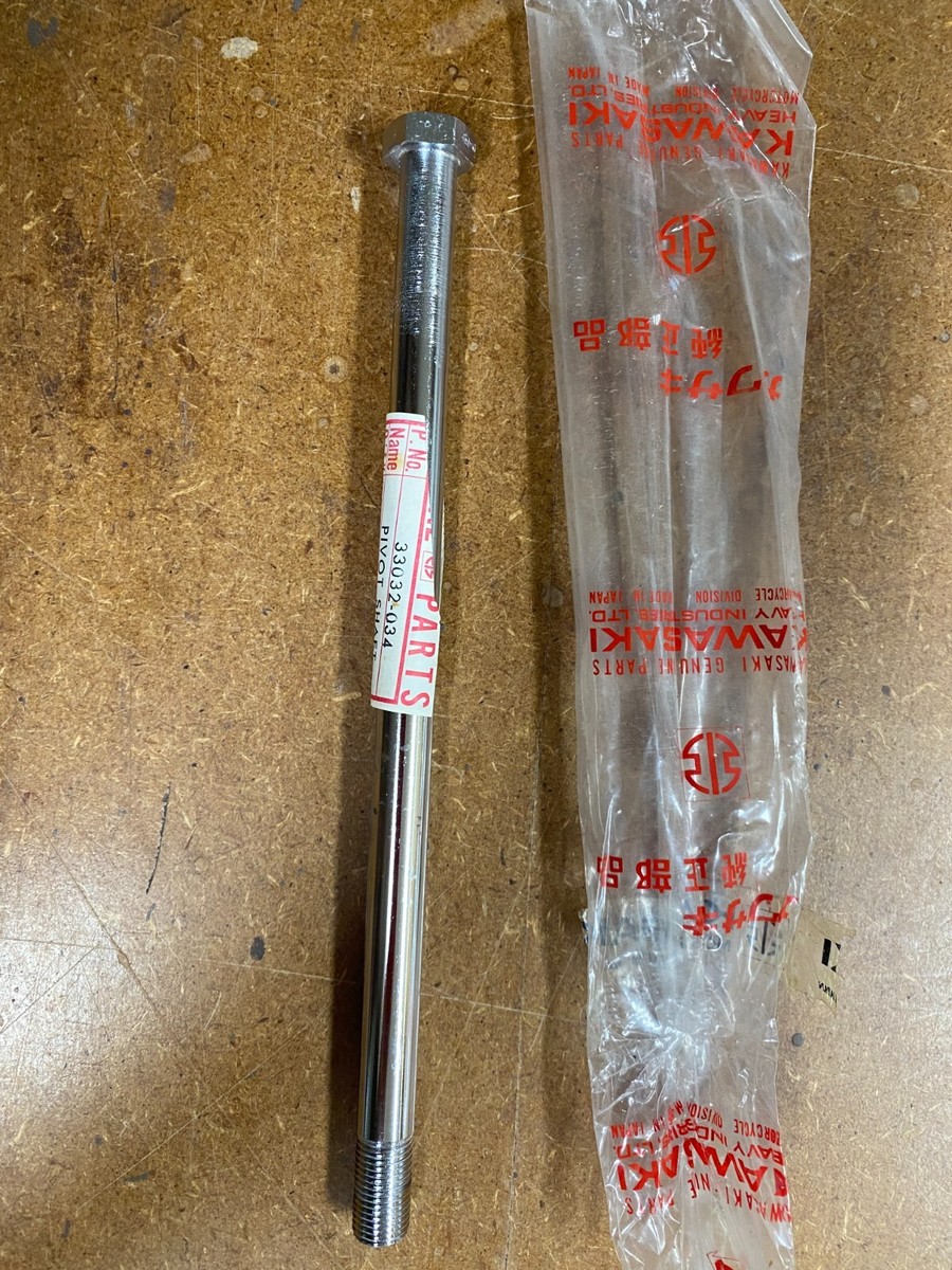 NOS KAWASAKI OEM 74-79 KX125 SWING ARM BOLT 33032-034 | eBay