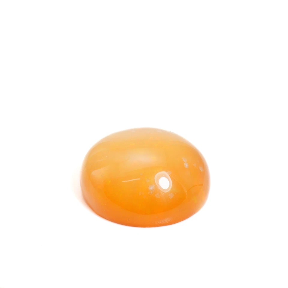 Piedra preciosa de ópalo natural de 32,12 quilates de corte redondo de Etiopía Foto 3 de 4