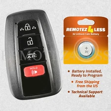 For 2017 2018 2019 2020 2021 Replacement Toyota Prius Prime Remote Car Key Fob
