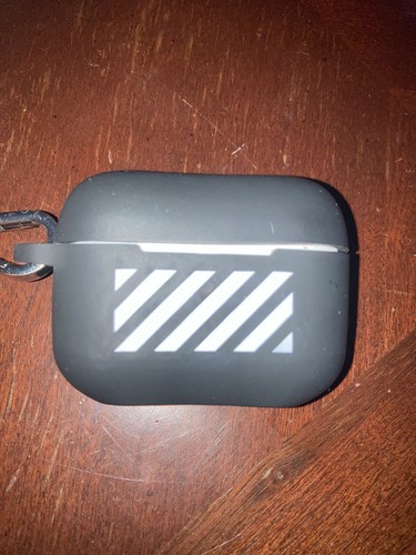 AirPod Pros OffWhite Case With Cover. NO EARBUDS INSIDE | eBay