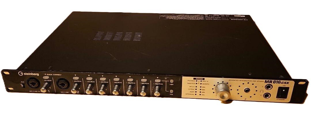 【動作品】 Steinberg MR816Xオーディオインターフェース Steinberg MR816 CSX Digital Recording Interface for sale