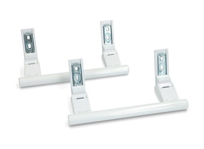 Maniglia Per Frigorifero Universale - Grigio - Interasse Fori 113-166 Mm - Sostituzione Pratica - Foto 6