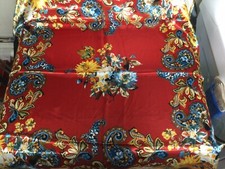 Women's Hijab Scarf Silk Satin Square Head Shawl Scarfs Approx 90X90