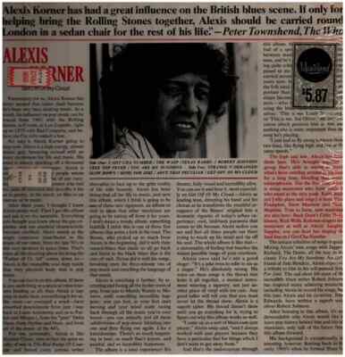 Alexis Korner Get Off Of My Cloud NEAR MINT Columbia Vinyl LP