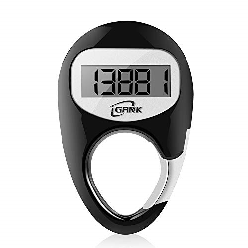 iGANK Simple Walking Pedometer Step Counter for Men Women Kids Black eBay