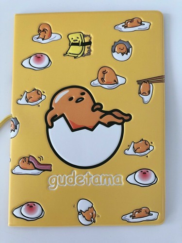 Japanese Gudetama egg ぐでたま Anime Travel Passport Case Protector protect Cover - Afbeelding 1 van 12