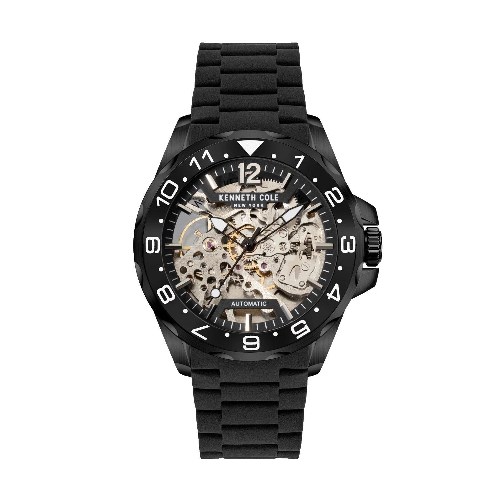 Caso de goma de silicona Kenneth Cole Relojes de pulsera