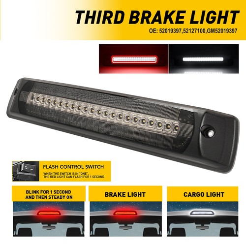 3D LED Third Brake Light; Black (15-18 Colorado - View #5