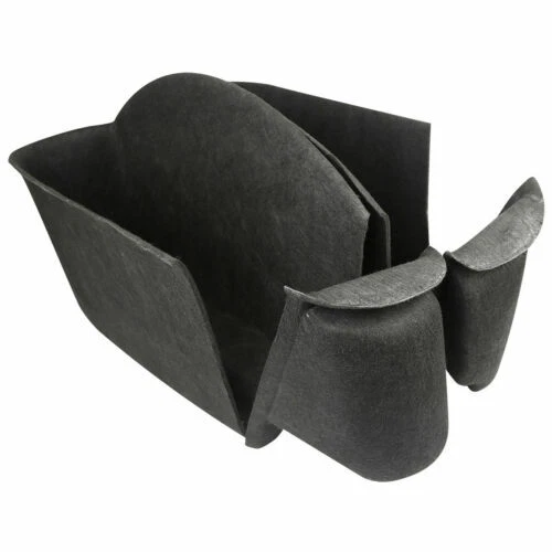 Sacoches et valises latérales gris pour motocyclette