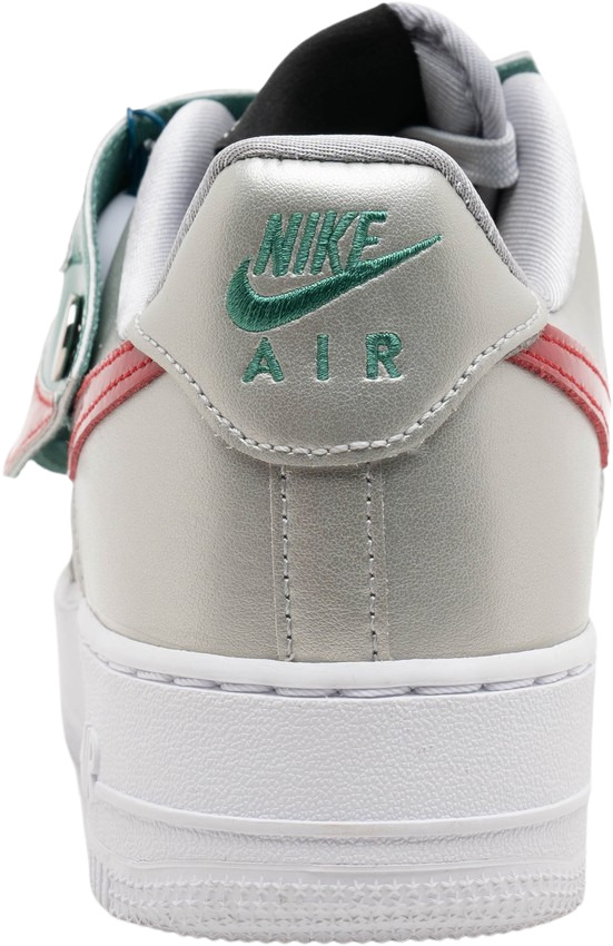 Nike AIR FORCE 1 '07 LV8 'Split' Green/Grey - LIGHT SILVER/BLACK-LIGHT  SILVER-WHI