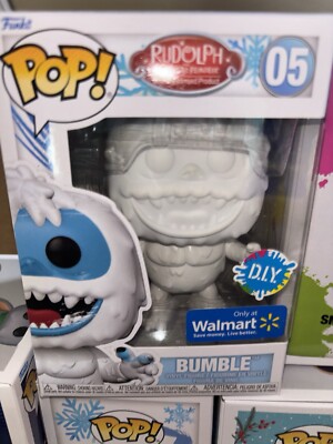 Funko Pop Bumble 05 Rudolph The Red Nosed Reindeer Walmart Exclusive DIY Figure