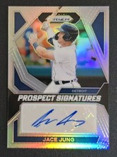 2024 Panini Prizm Baseball PS-JJ JACE JUNG Prospect Signatures Detroit