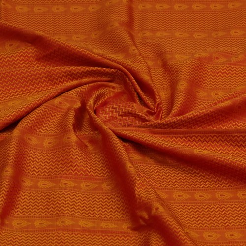 Grand Foulard Vintage En Pure Soie 100% Avec Impression Paons - 115x113 Cm, Fabriqué En Italie