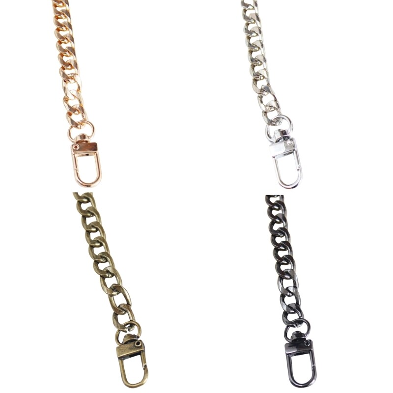 Crossbody Shoulder Bag Replacement Strap Width Metal Purse Chain Strap for Women