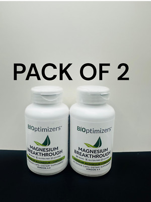 Bioptimizers Magnesium Breakthrough all 7 essential forms, 60 capsules - 2 pack