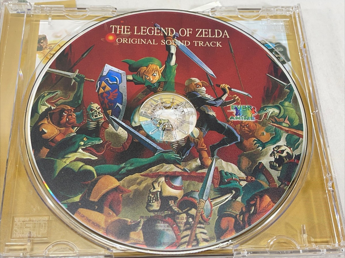 The Legend of Zelda: Ocarina of Time Original Soundtrack CD Japan Game  4988013857032