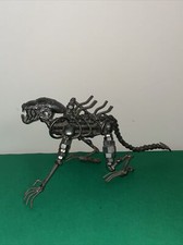 Predator 25cm Tall  Metal Sculpture Model Figure Statue Handmade Art