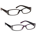 UV Reader Womens Ladies Diamonte Style Reading Glasses