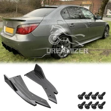 For 5 Series E60 E61 F10 Carbon Rear Spats Bumper Diffuser Splitter Canards Lip