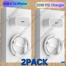 20W USB C Fast Wall Charger PD Power Adapter For iPhone 14 Pro/13/12/11/XR iPads